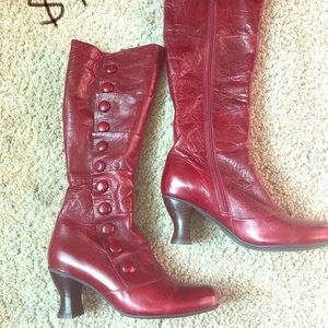 Miz Mooz Red Boots